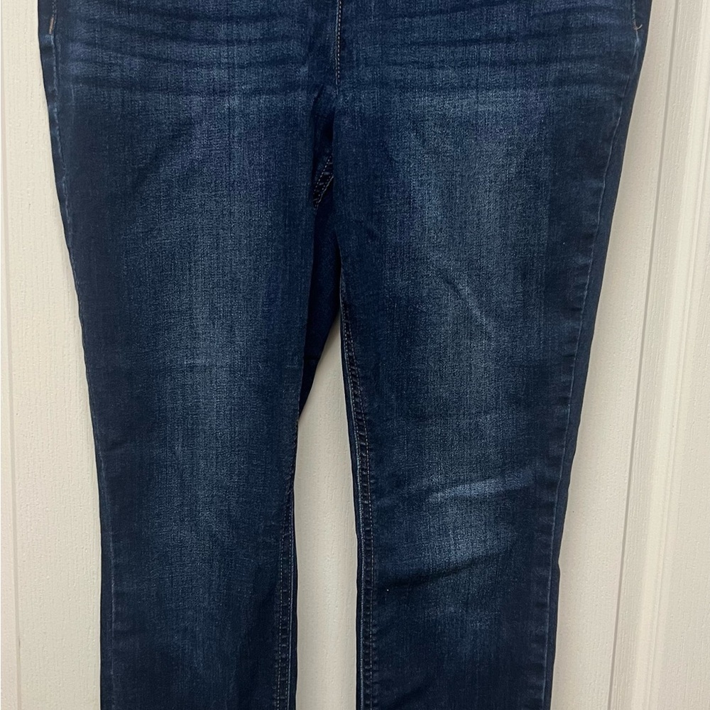 4/$10 Maurices Deep Indigo Straight Leg Jeans